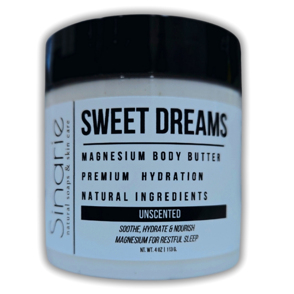 Magnesium Emulsified Body Butter Restful Sleep Stress Relief